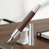Faber-Castell Emotion Pearwood Dark Brown Fountain Pen