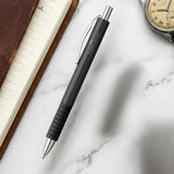 Faber-Castell Essentio Leather Black Ball Pen 148889
