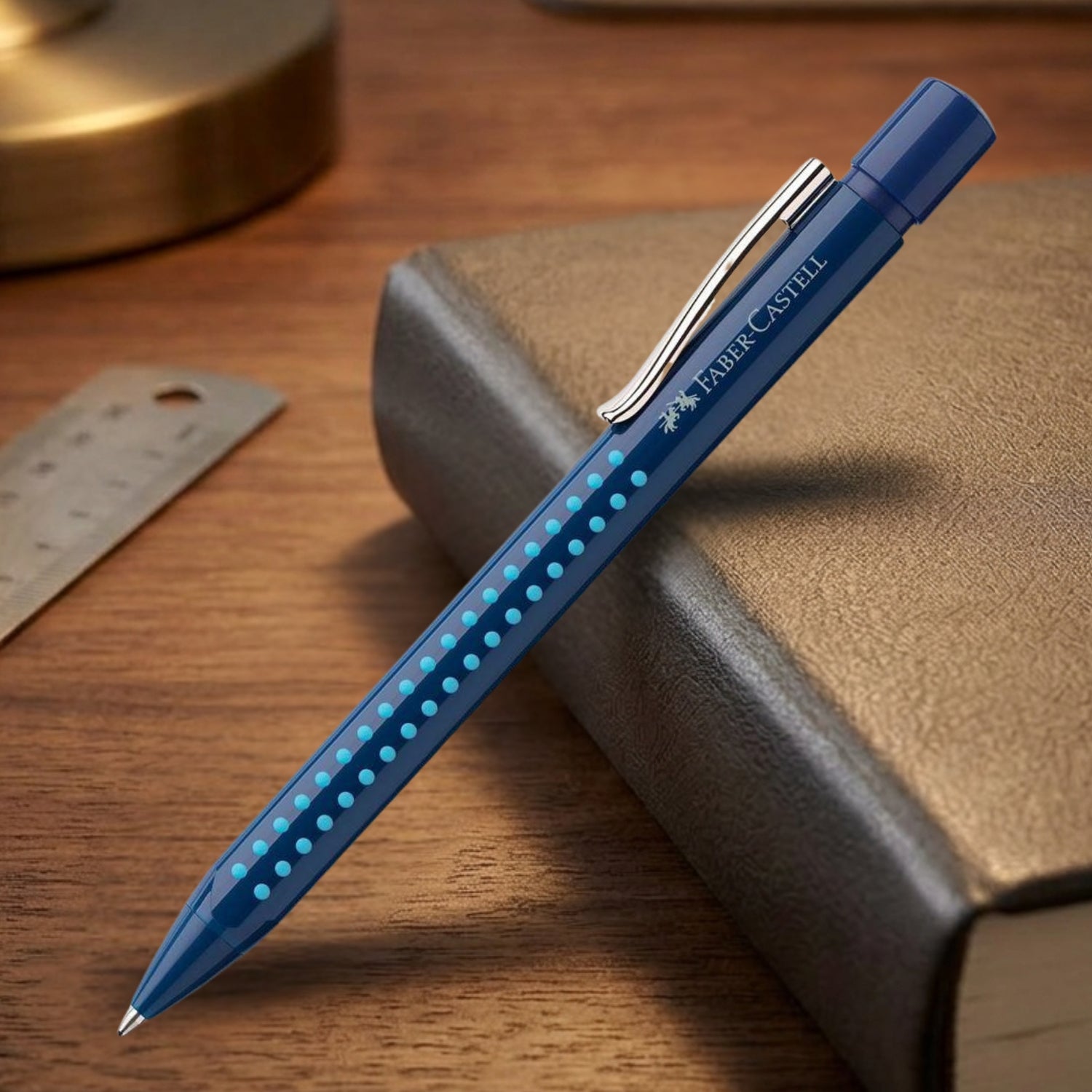 Faber-Castell Grip 2010 Blue Ball Pen 243902