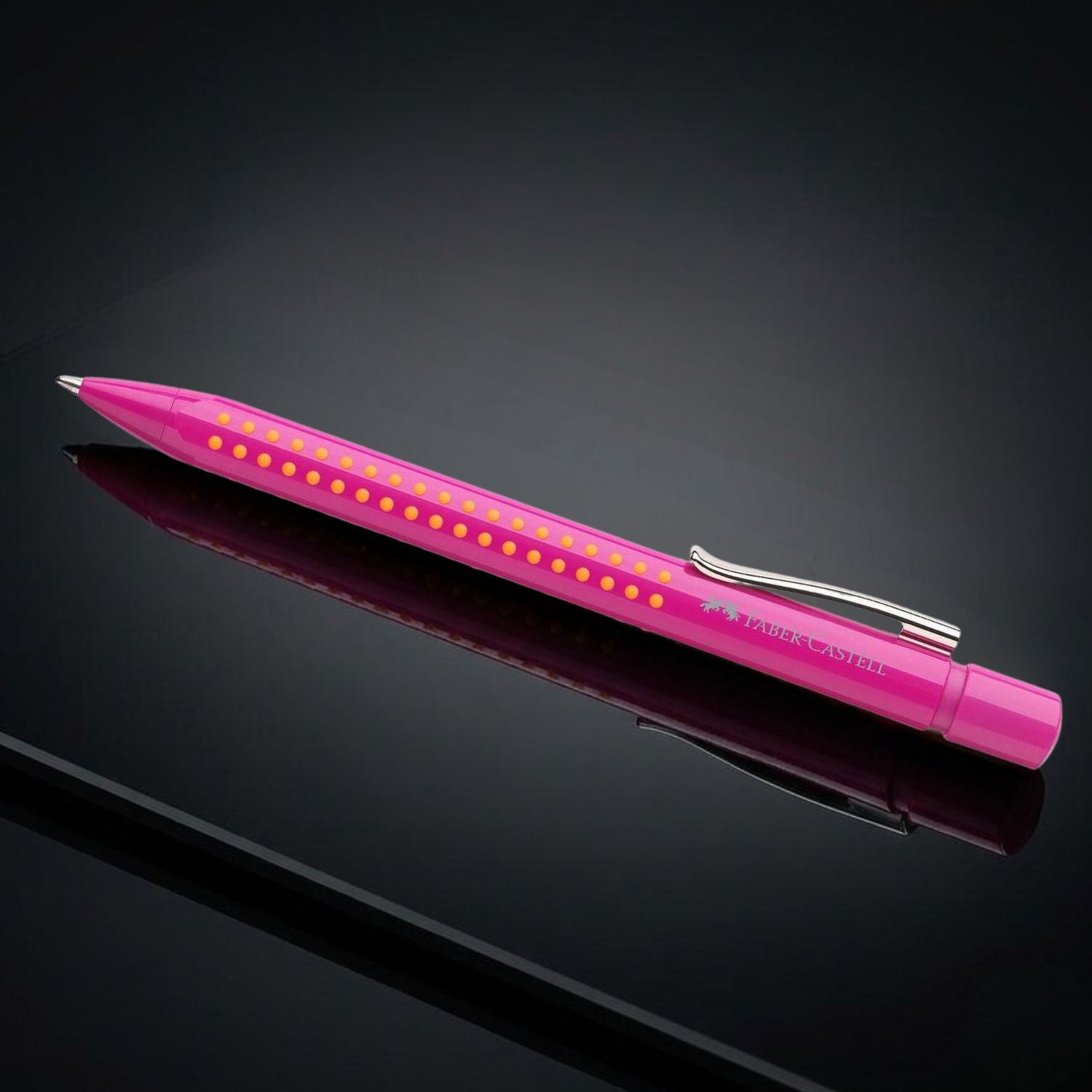 Faber-Castell Grip 2010 Pink Ball Pen 243901
