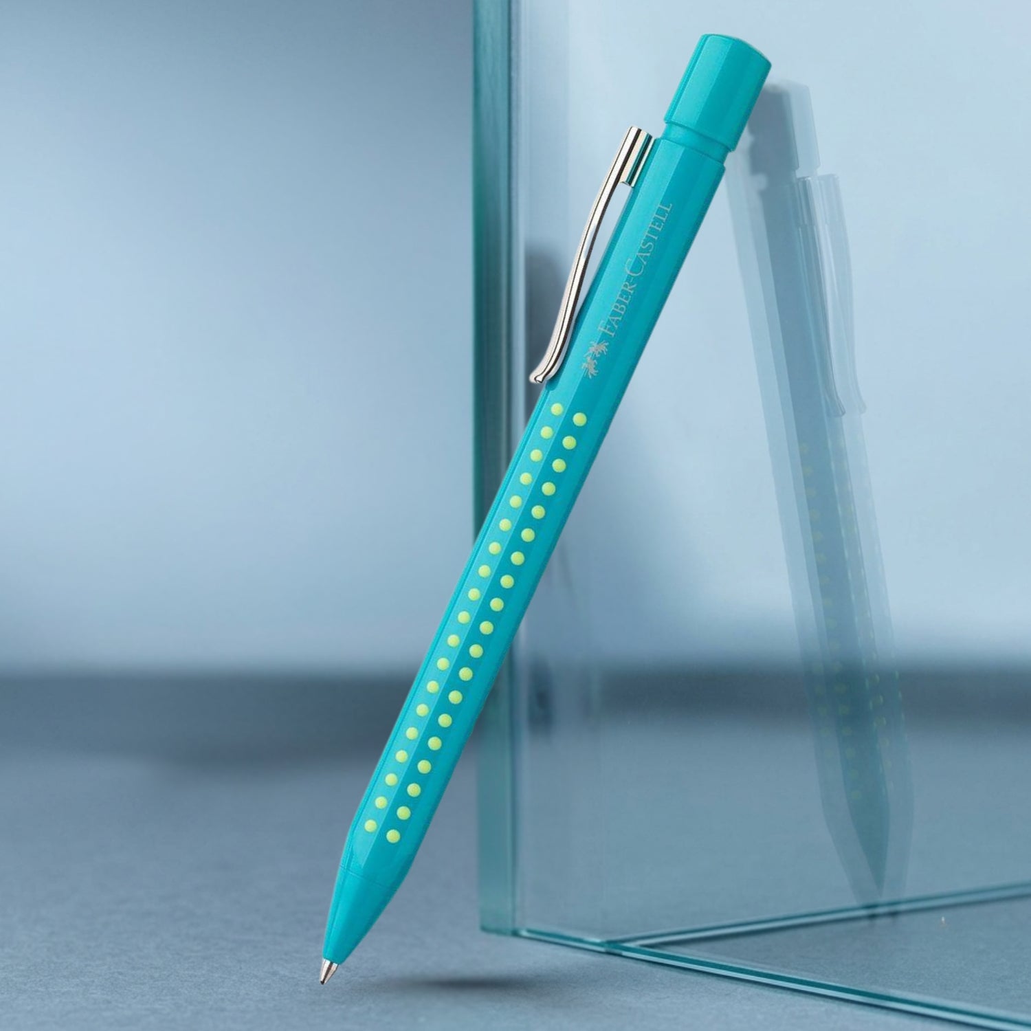 Faber-Castell Grip 2010 Turquoise Ball Pen 243903