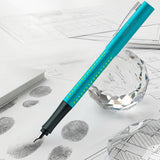 Faber-Castell Grip 2010 Turquoise Fountain Pen