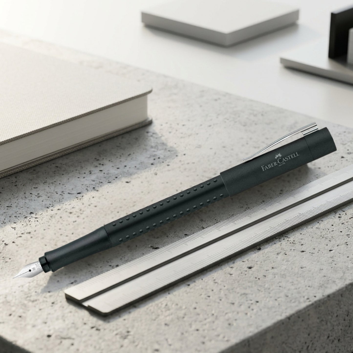 Faber-Castell Grip 2011 Black Fountain Pen