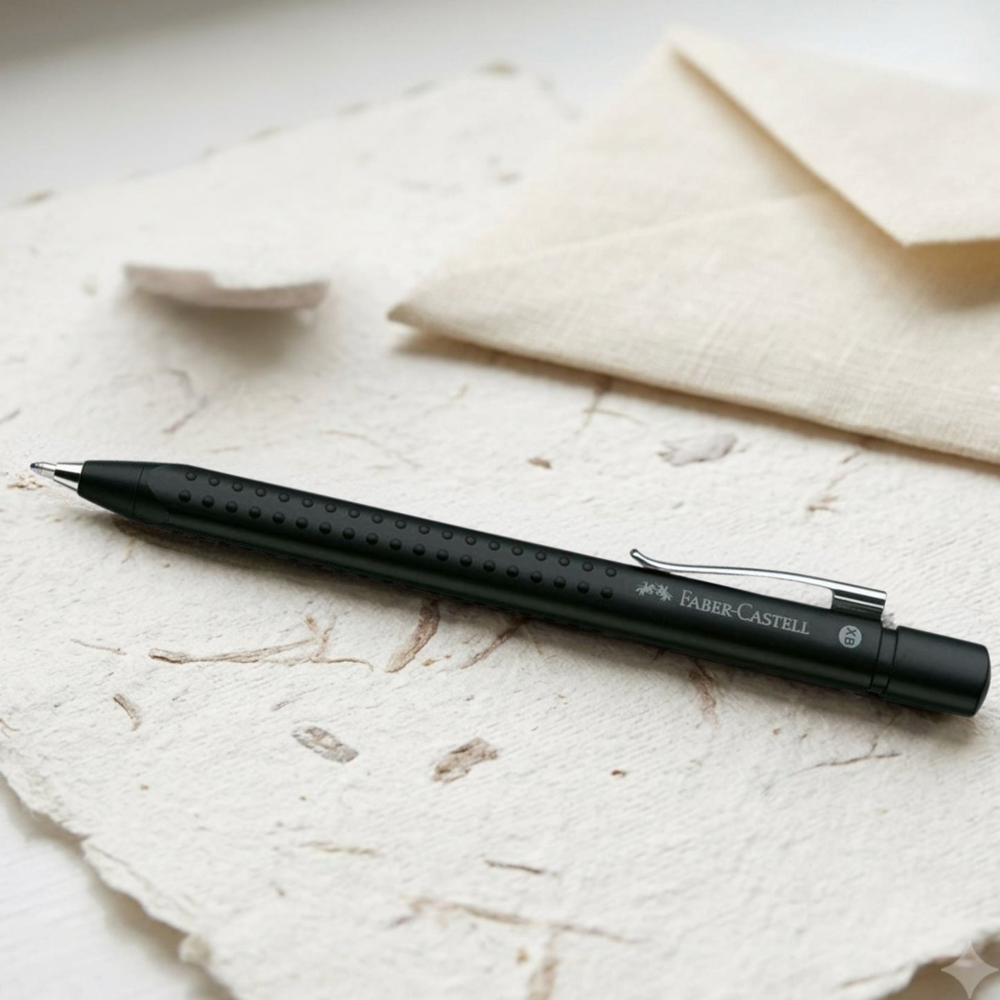 Faber-Castell Grip 2011 Matt Black Ball Pen 144187