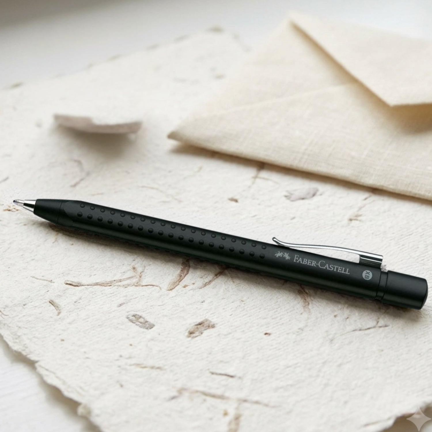 Faber-Castell Grip 2011 Matt Black Ball Pen 144187