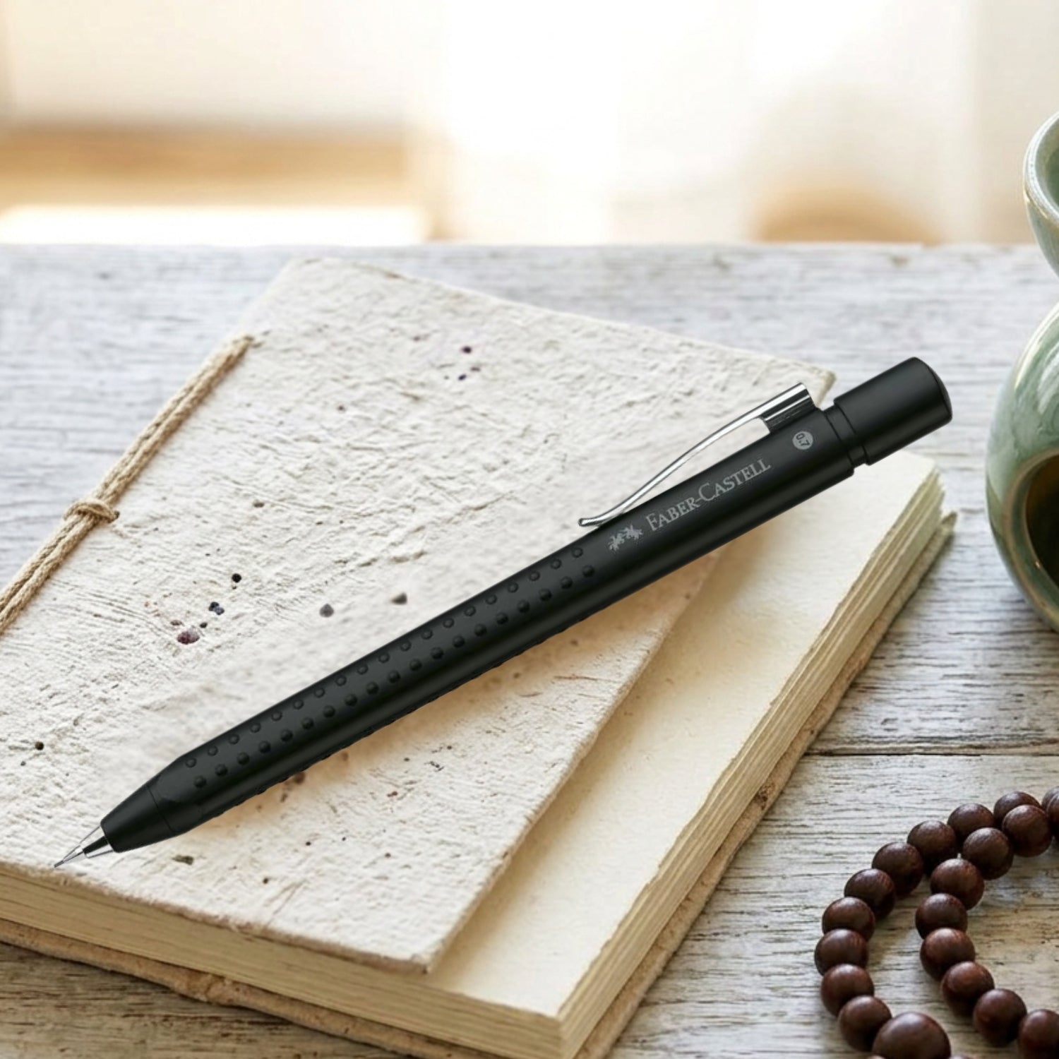 Faber-Castell Grip 2011 Matt Black Mechanical Pencil 131287