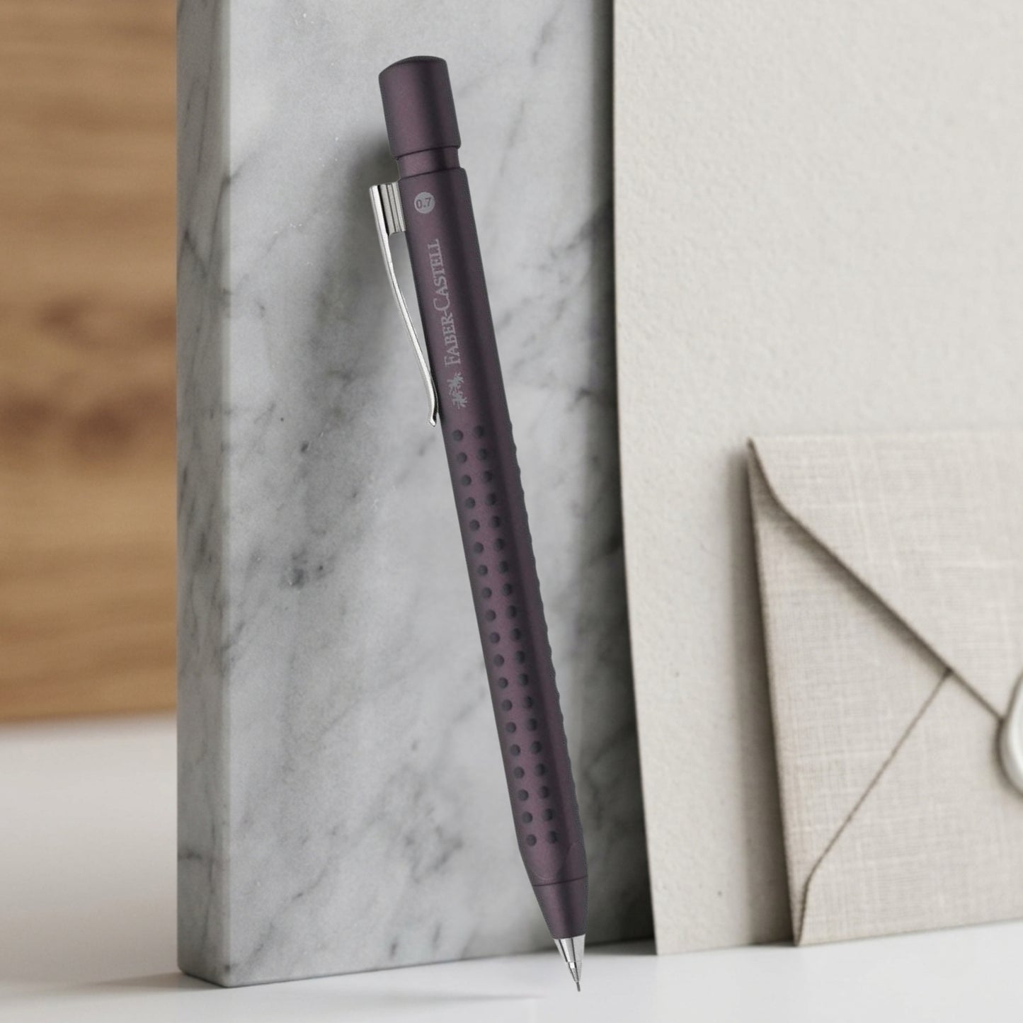 Faber-Castell Grip 2011 Brown Mechanical Pencil 131276