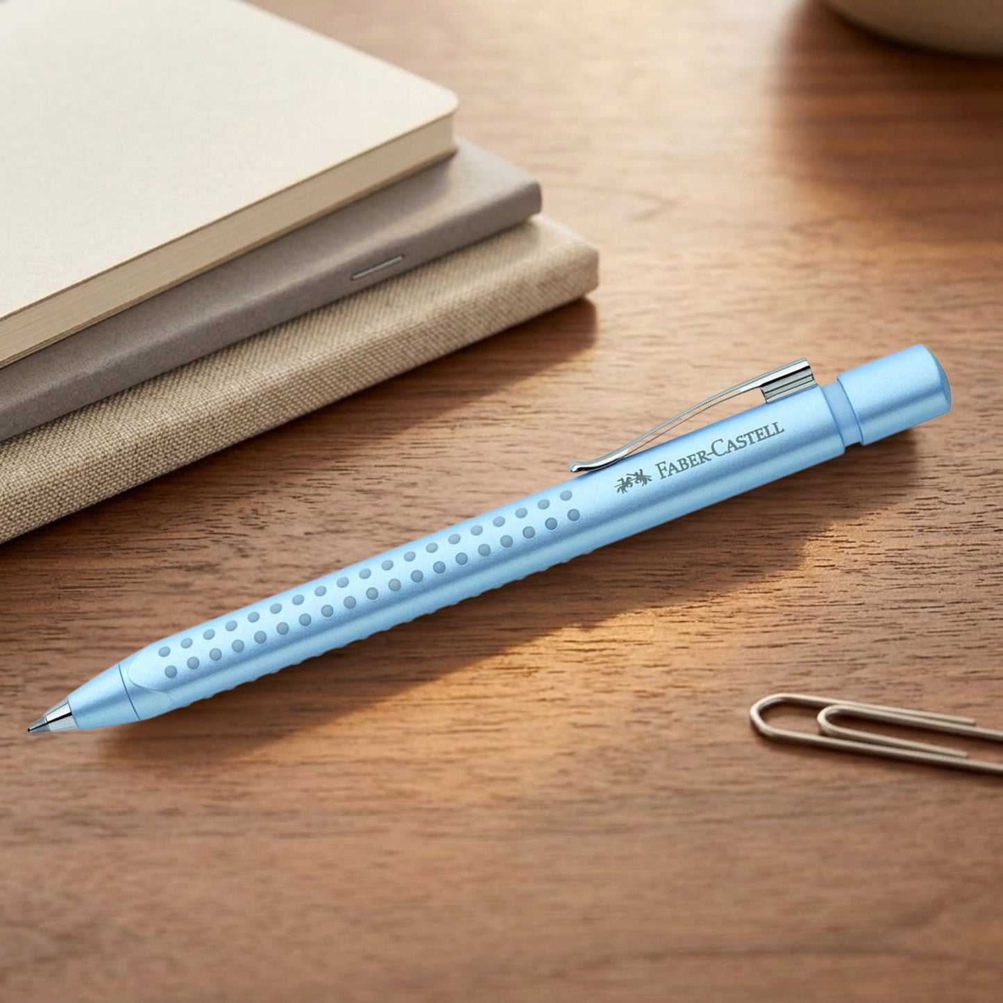 Faber-Castell Grip 2011 Light Blue Ball Pen 144147