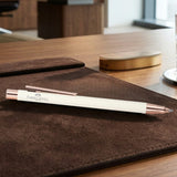 Faber-Castell Neo Slim Ivory Rose Gold Stylus Ball Pen 342510