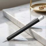 Faber-Castell Ondoro Graphite Black Ball Pen 147509 with angled edges