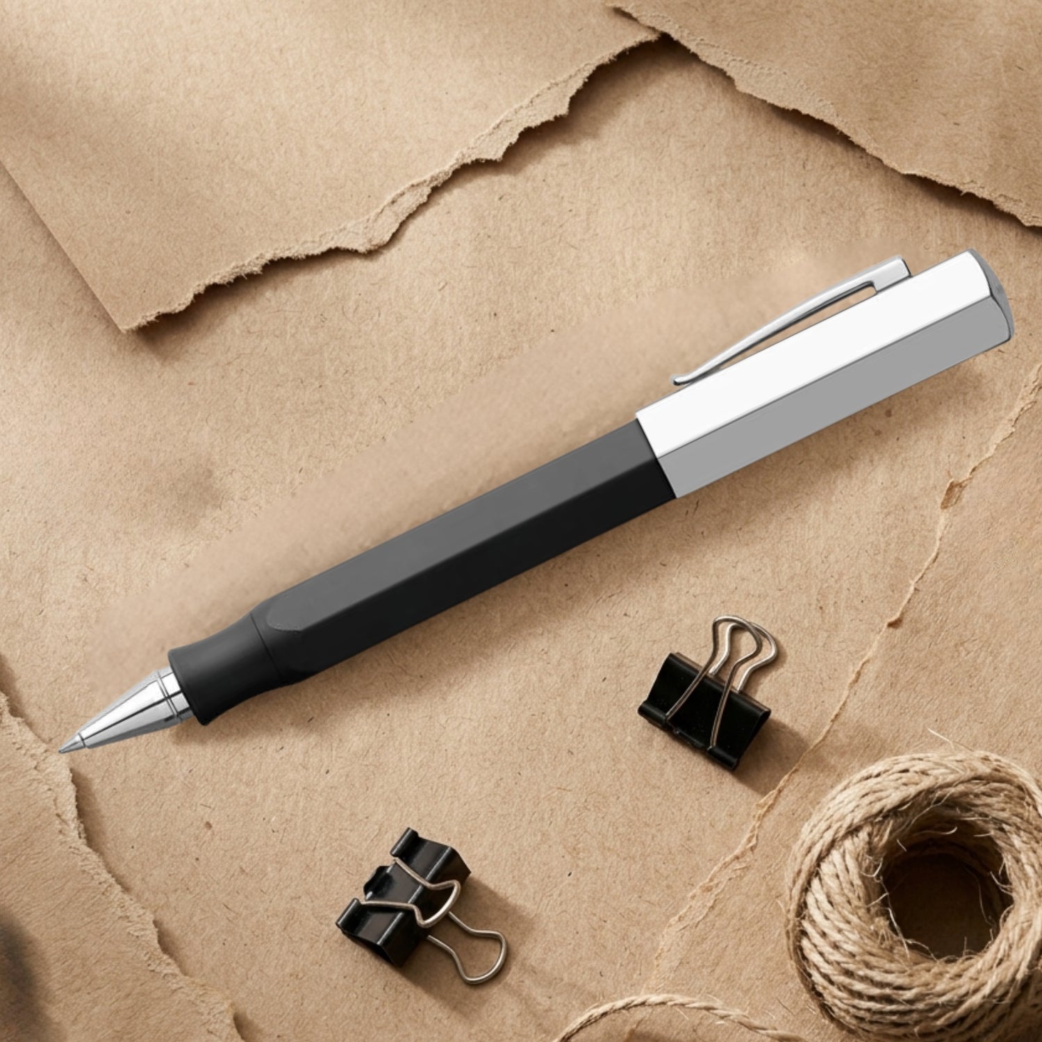 Faber-Castell Ondoro Graphite Black Roller Ball Pen 147517