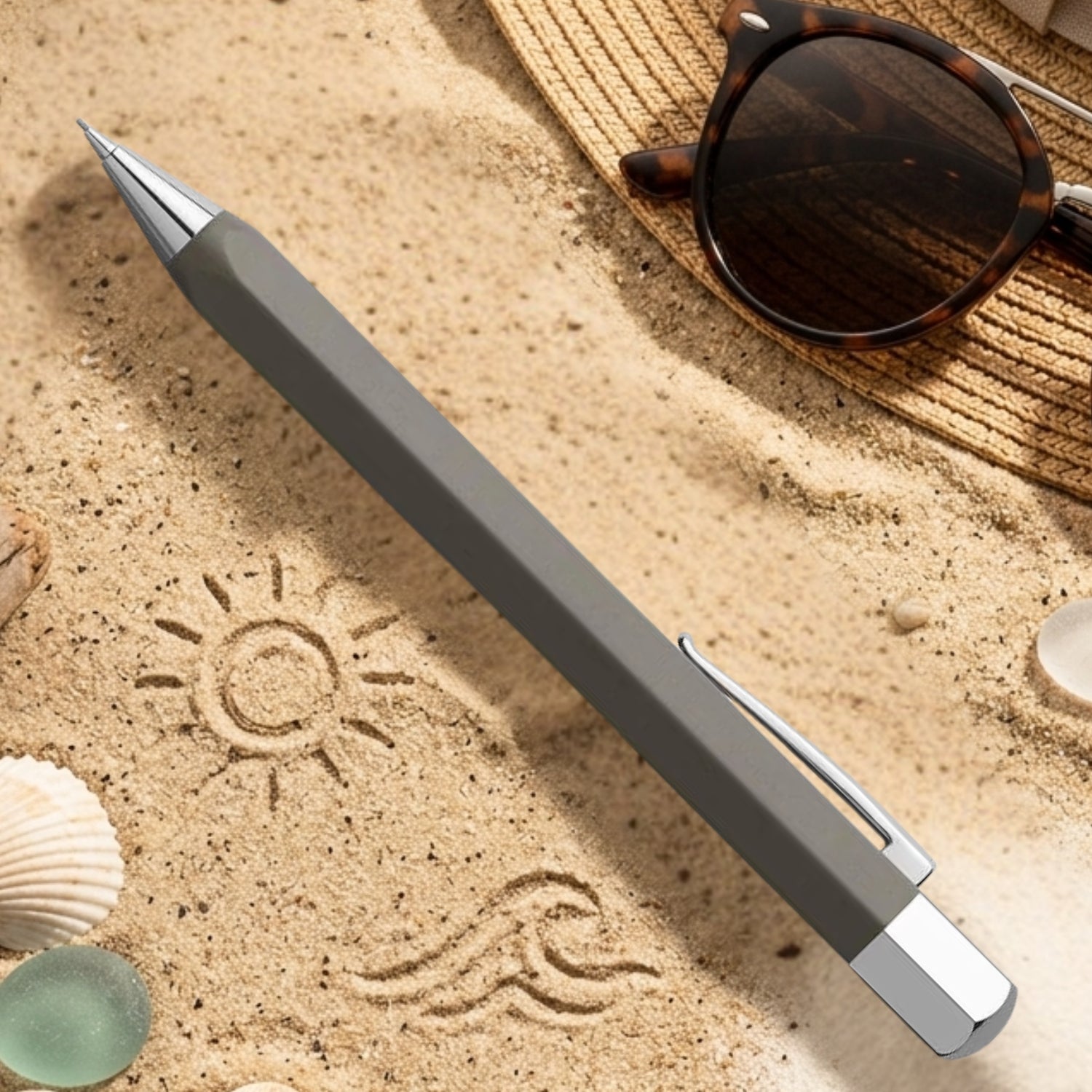 Faber-Castell Ondoro Grey Brown Mechanical Pencil 137505