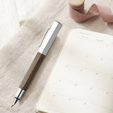 Faber-Castell Ondoro Smoked Oak Wood Fountain Pen