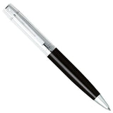 Sheaffer 300 Glossy Black/Chrome CT Ballpoint Pen + Business Card Holder Gift Set G9314