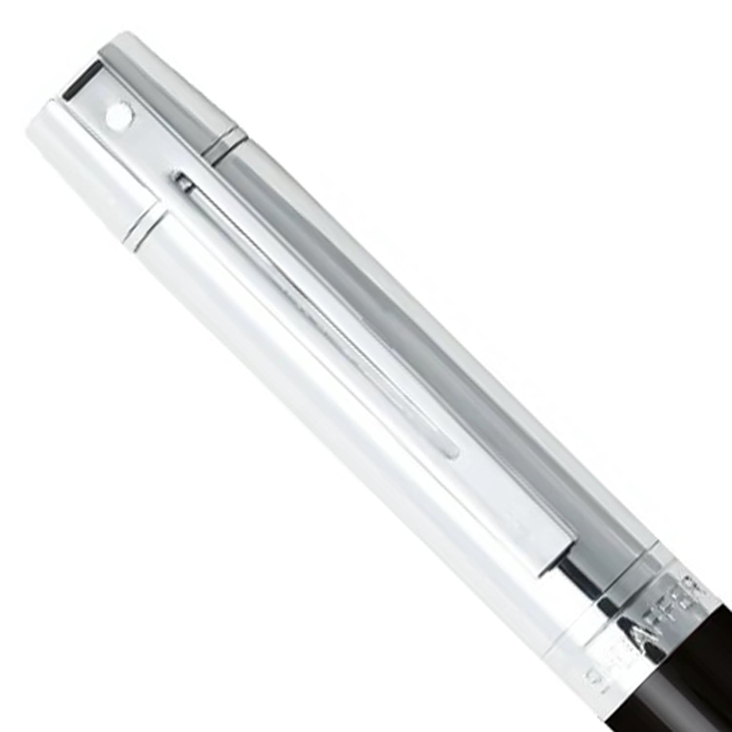 Sheaffer 300 Glossy Black/Chrome CT Ballpoint Pen + Business Card Holder Gift Set G9314