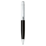 Sheaffer 300 Glossy Black/Chrome CT Ballpoint Pen + Business Card Holder Gift Set G9314