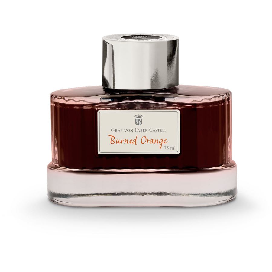 Graf von Faber-Castell Ink Bottle (Burned Orange - 75 ML) 141011