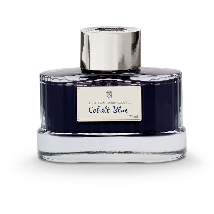 Graf von Faber-Castell Ink Bottle (Cobalt Blue - 75 ML) 141001