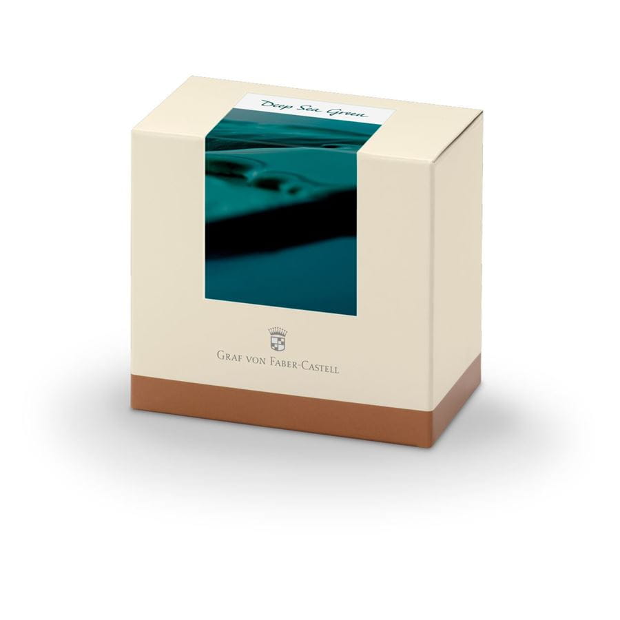 Graf von Faber-Castell Ink Bottle (Deep Sea Green - 75 ML) 141008