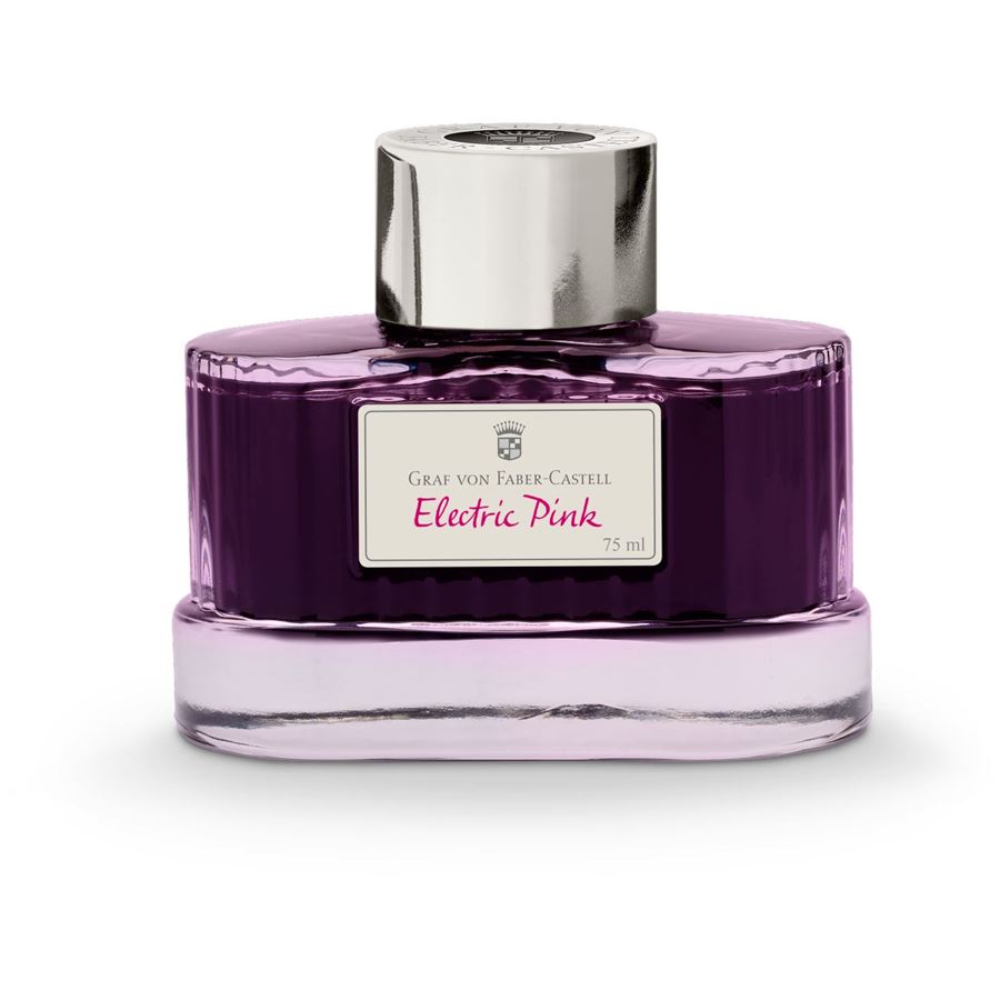 Graf von Faber-Castell Ink Bottle (Electric Pink - 75 ML) 141014
