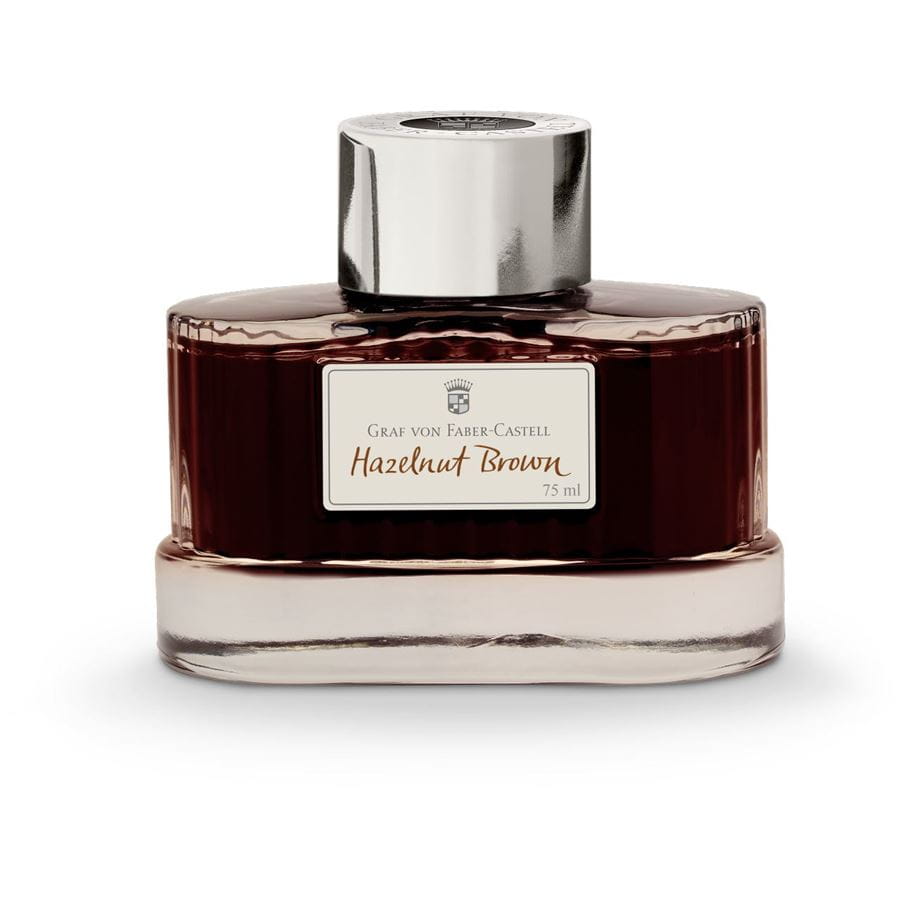 Graf von Faber-Castell Ink Bottle (Hazelnut Brown - 75 ML) 141002