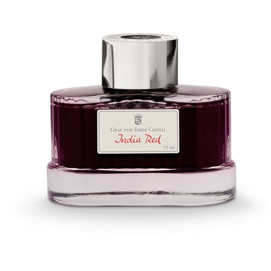 Graf von Faber-Castell Ink Bottle (India Red - 75 ML) 141019