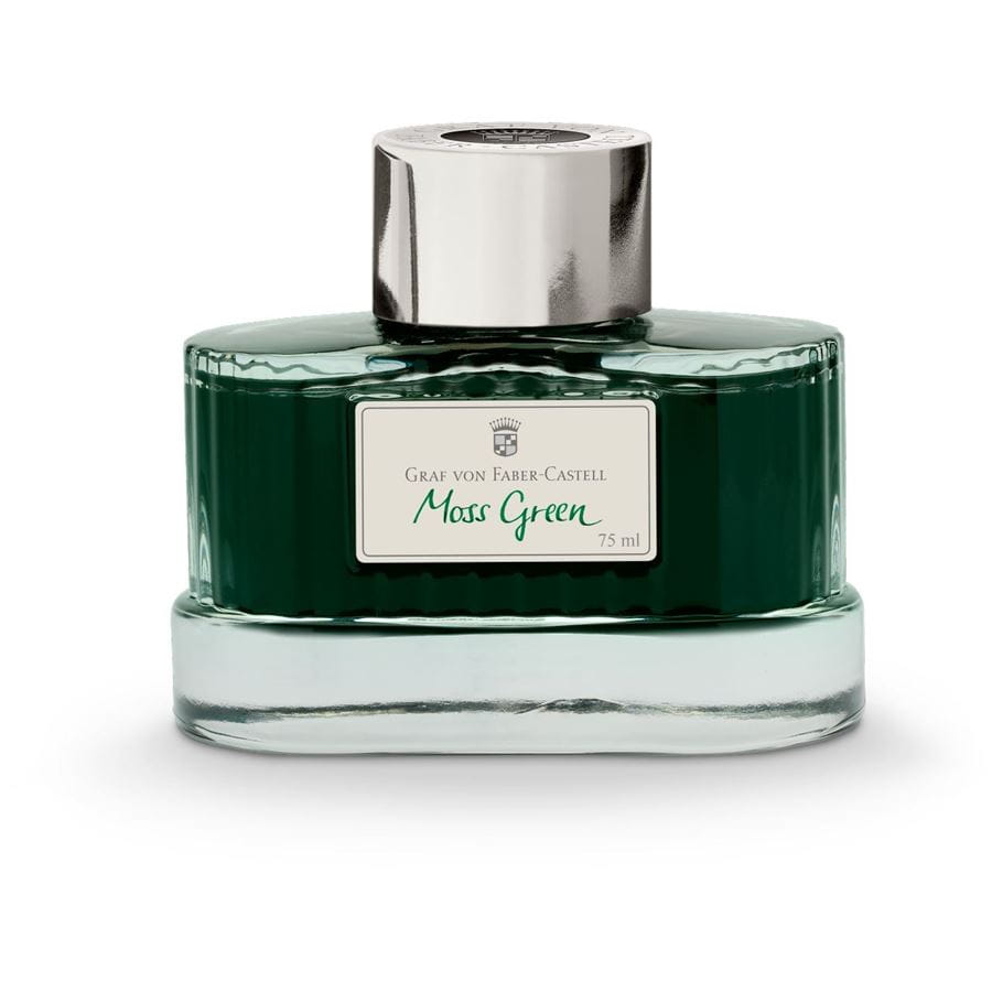 Graf von Faber-Castell Ink Bottle (Moss Green - 75 ML) 141004