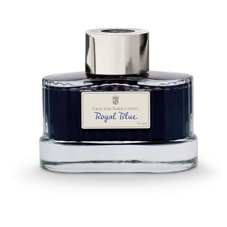 Graf von Faber-Castell Ink Bottle (Royal Blue - 75 ML) 141009
