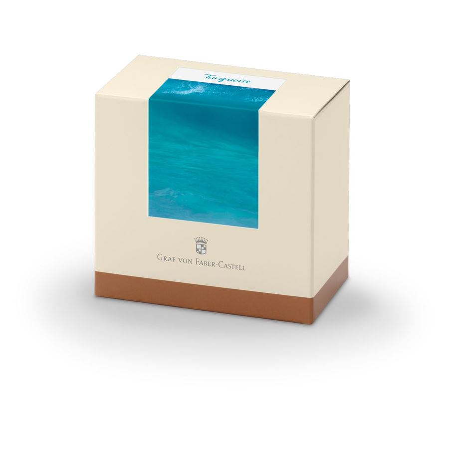 Graf von Faber-Castell Ink Bottle (Turquoise - 75 ML) 141010