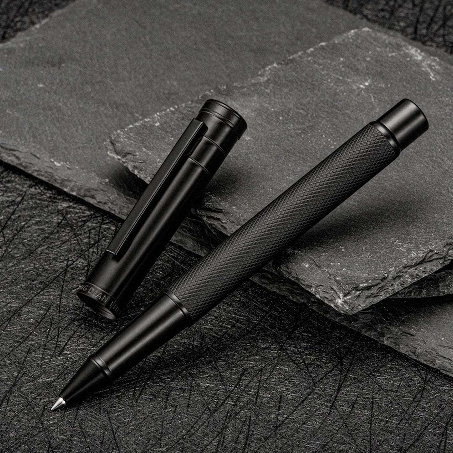 Hongdian 1850 Black PVD Roller Ball Pen 185001R