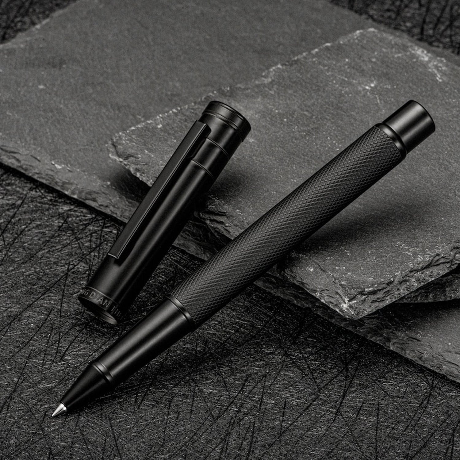 Hongdian 1850 Black PVD Roller Ball Pen 185001R