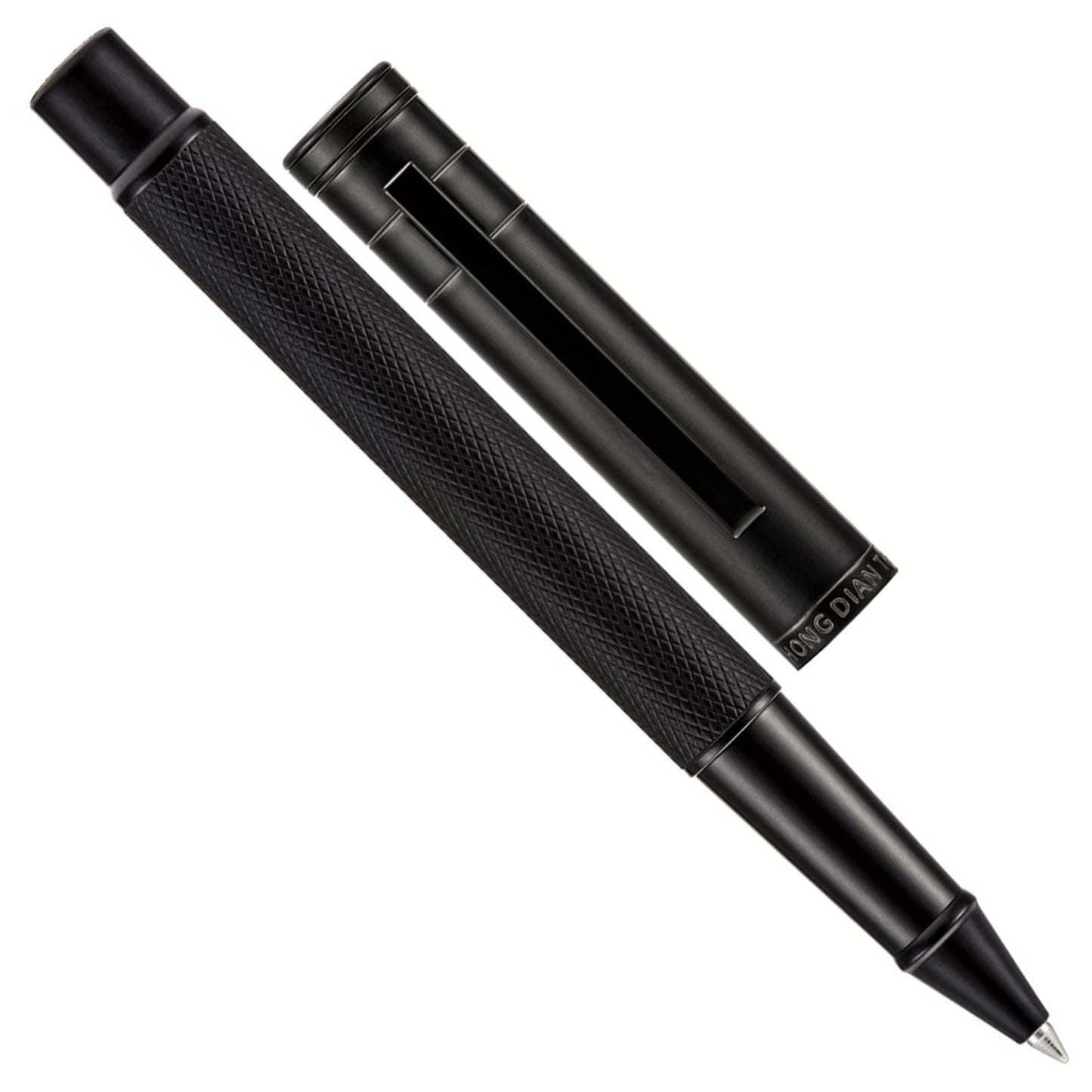 Hongdian 1850 Black PVD Roller Ball Pen 185001R