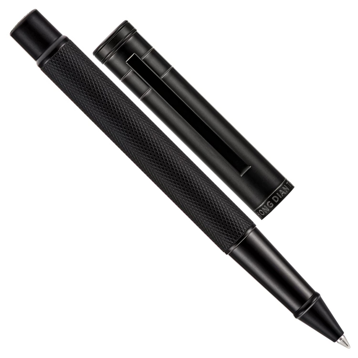 Hongdian 1850 Black PVD Roller Ball Pen 185001R