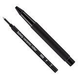 Hongdian 1850 Black PVD Roller Ball Pen 185001R