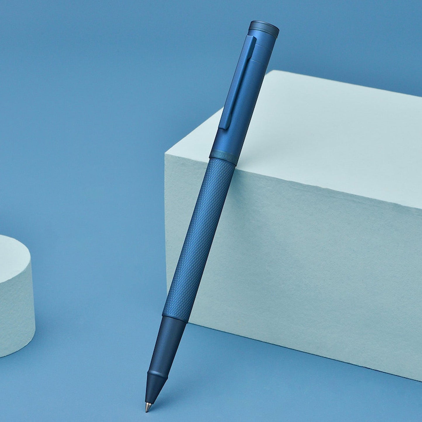 Hongdian 1851 Blue PVD Roller Ball Pen 185101R