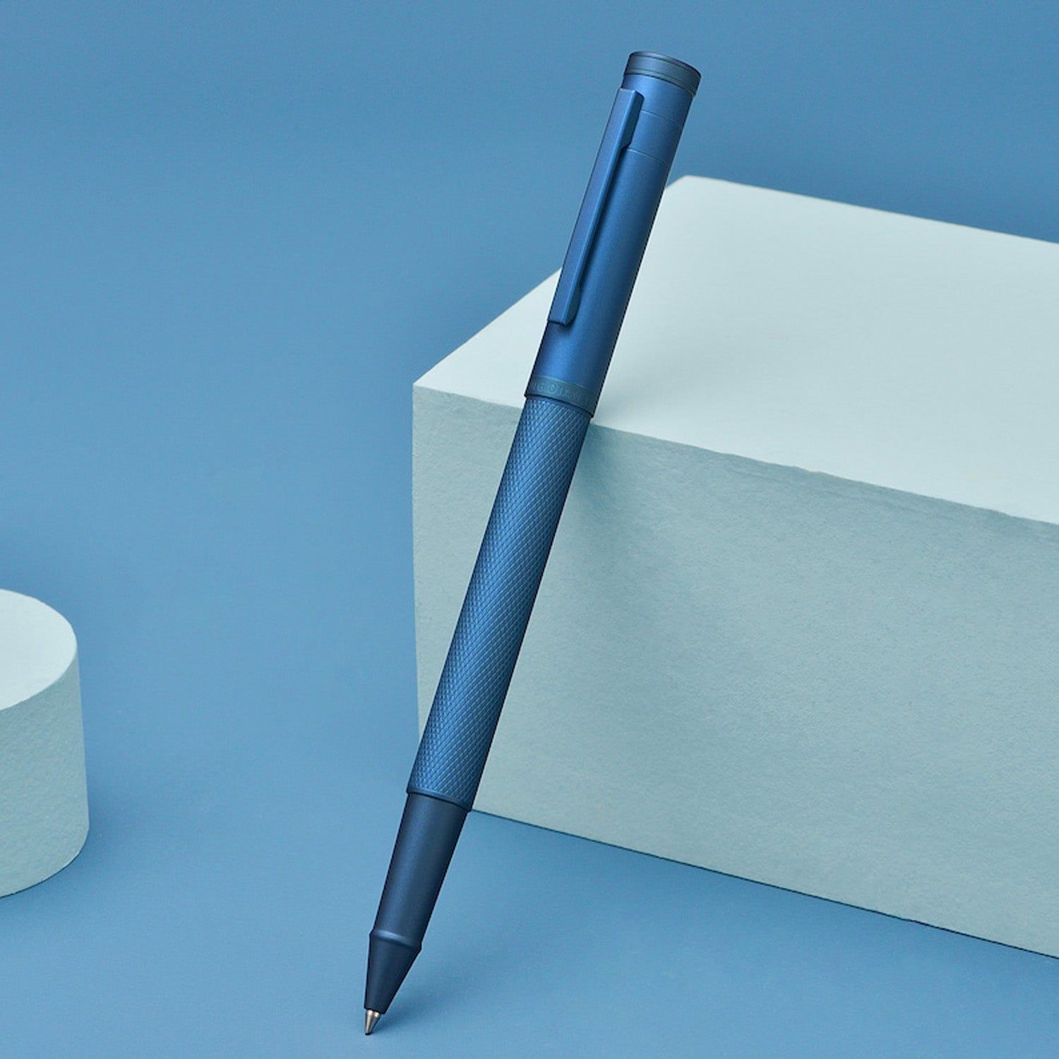 Hongdian 1851 Blue PVD Roller Ball Pen 185101R