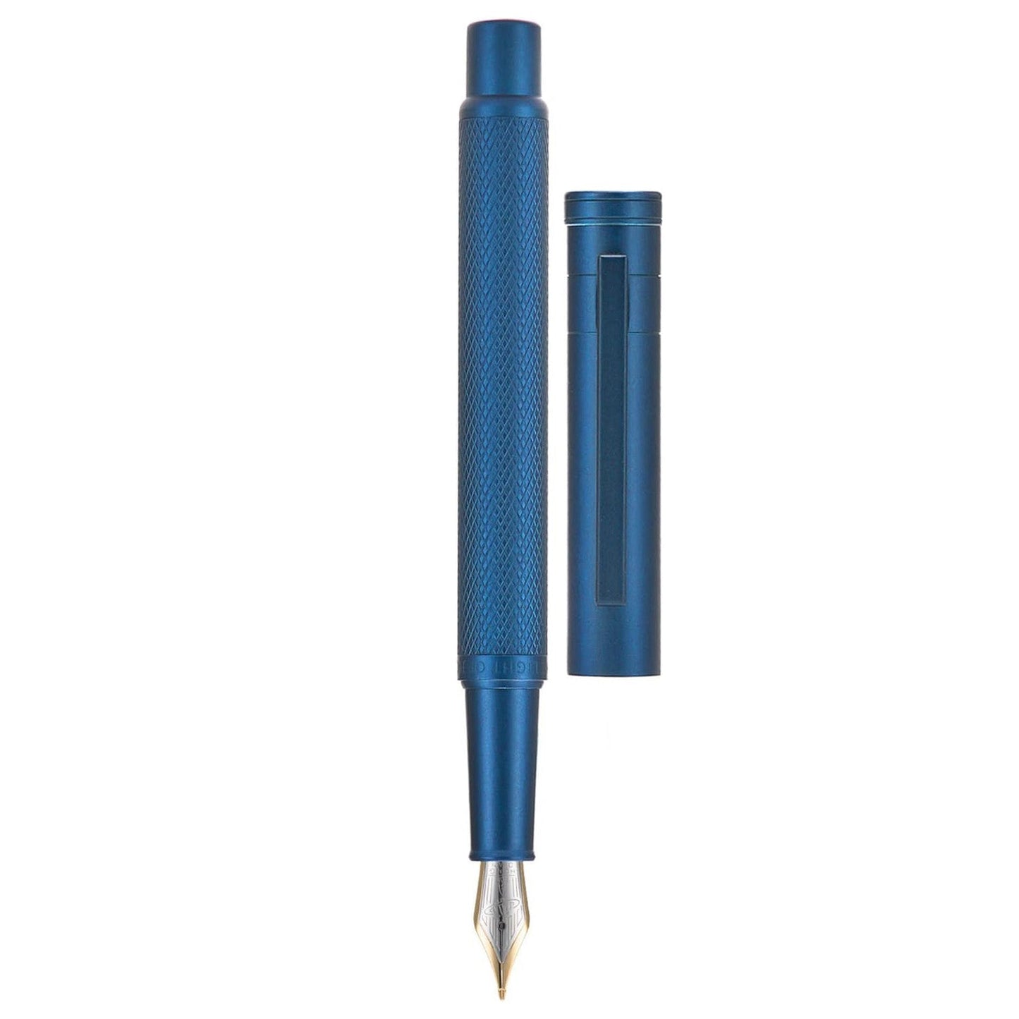 Hongdian 1851 Dark Blue PVD Fountain Pen