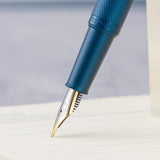 Hongdian 1851 Dark Blue PVD Fountain Pen