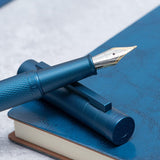 Hongdian 1851 Dark Blue PVD Fountain Pen