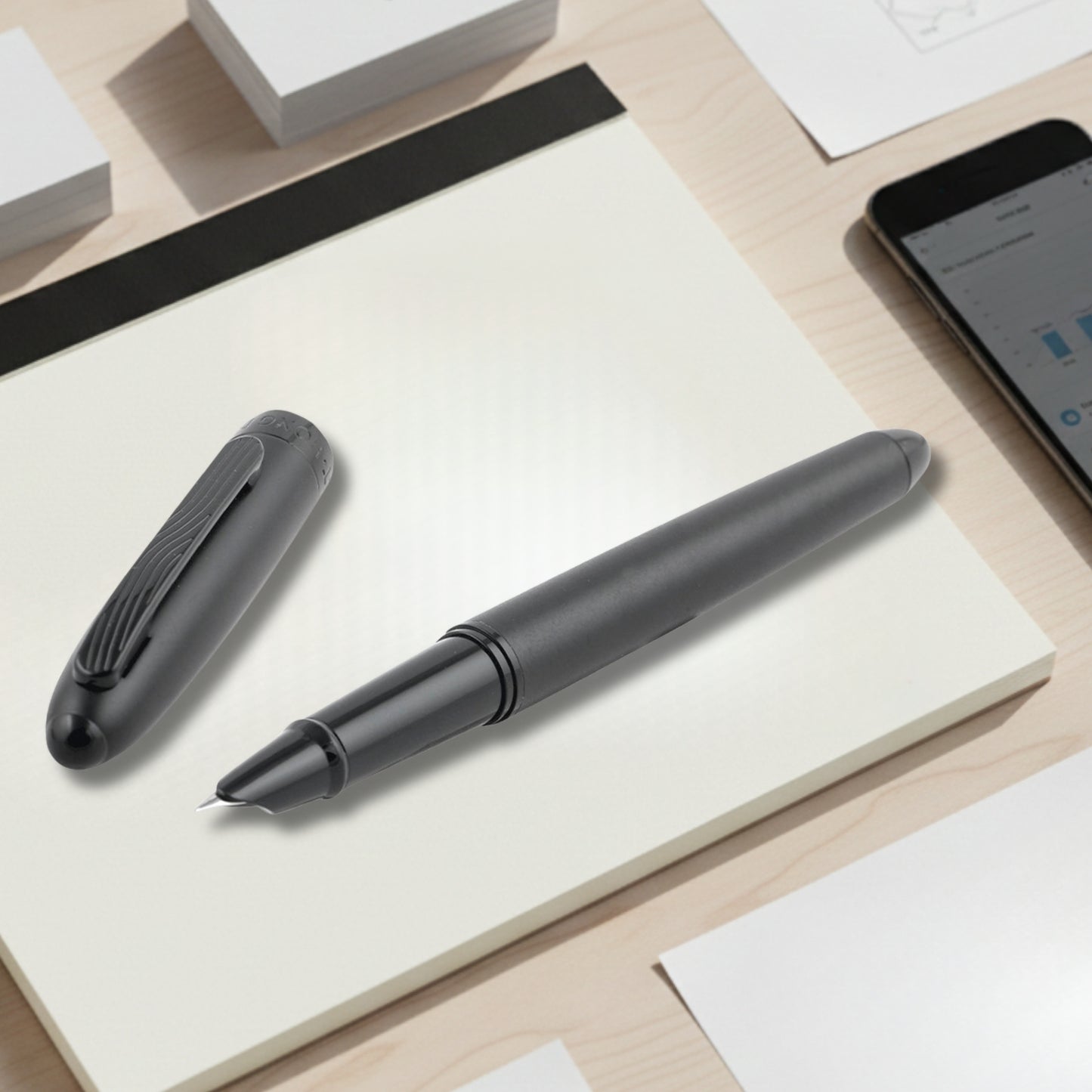 Hongdian 321 Black Fountain Pen