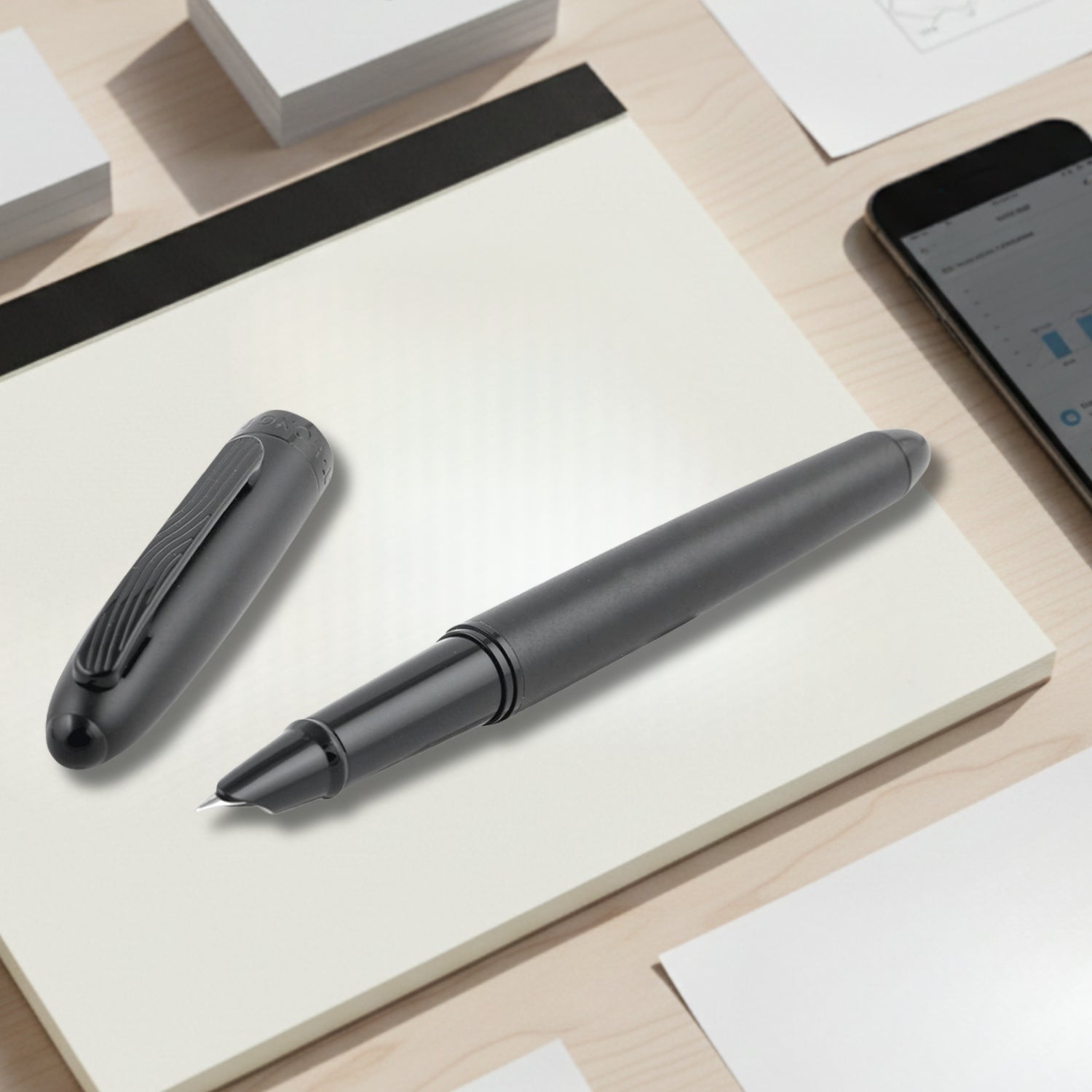Hongdian 321 Black Fountain Pen