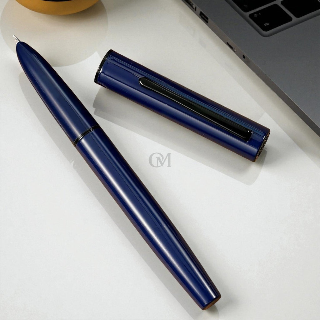 Hongdian C1 Blue PVD Fountain Pen