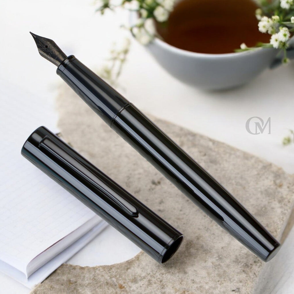 Hongdian C2 Black PVD Fountain Pen