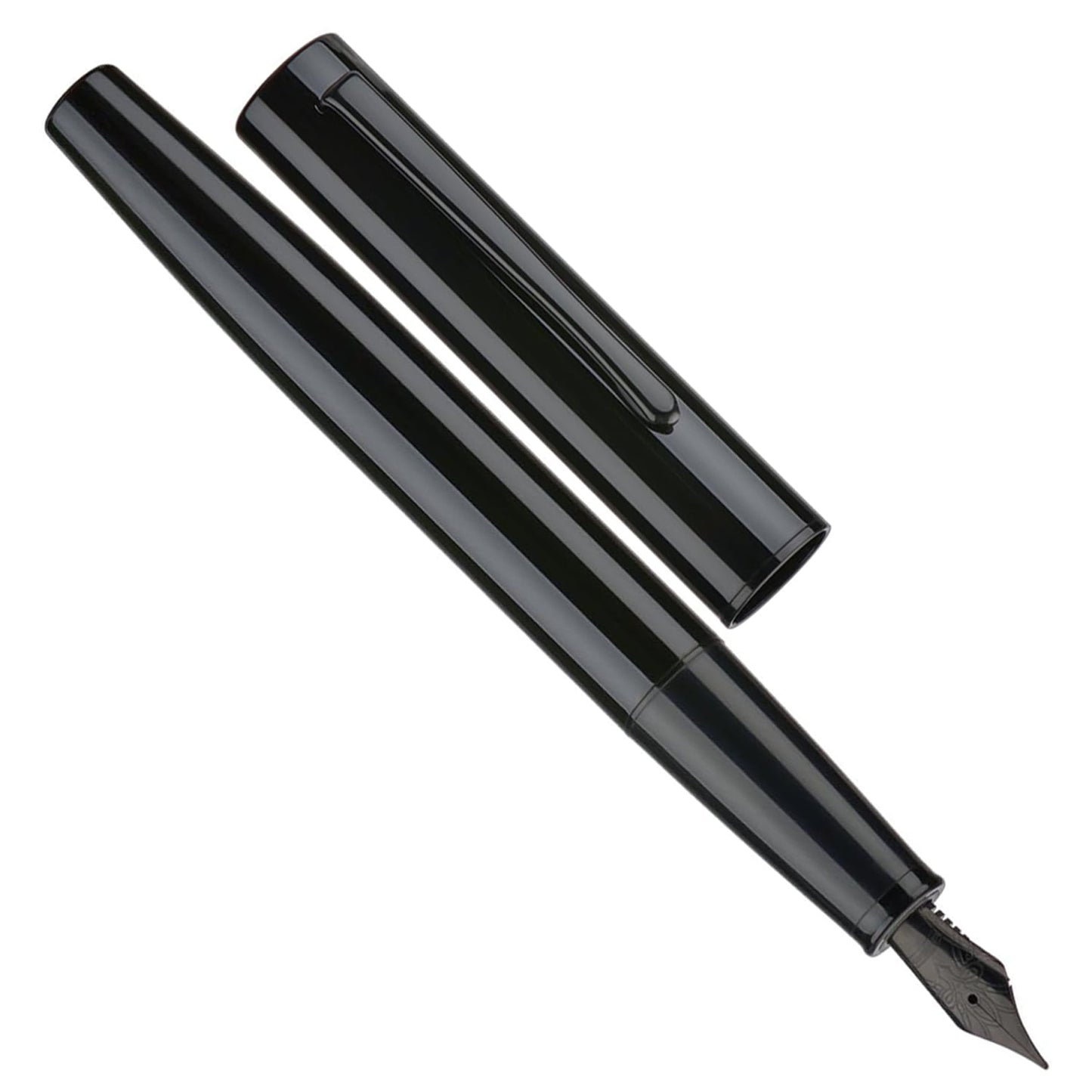 Hongdian C2 Black PVD Fountain Pen