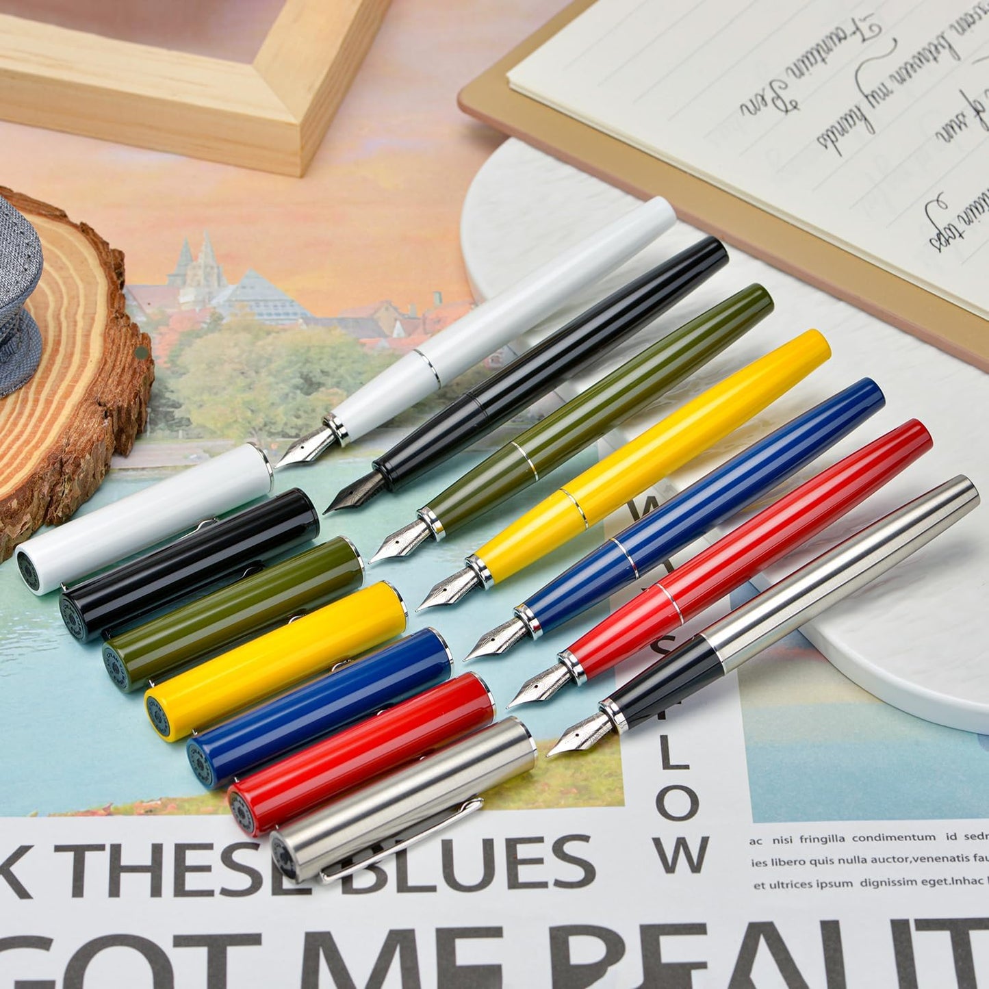 Hongdian C2 Red CT Fountain Pen