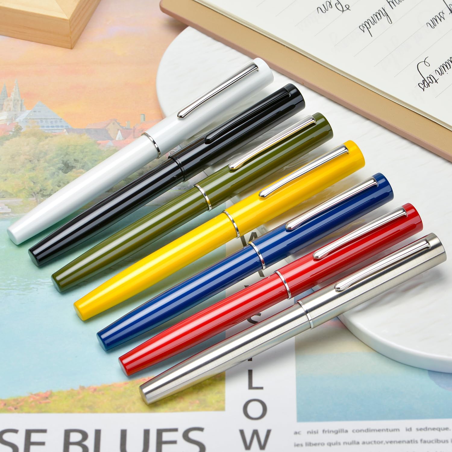 Hongdian C2 Red CT Fountain Pen