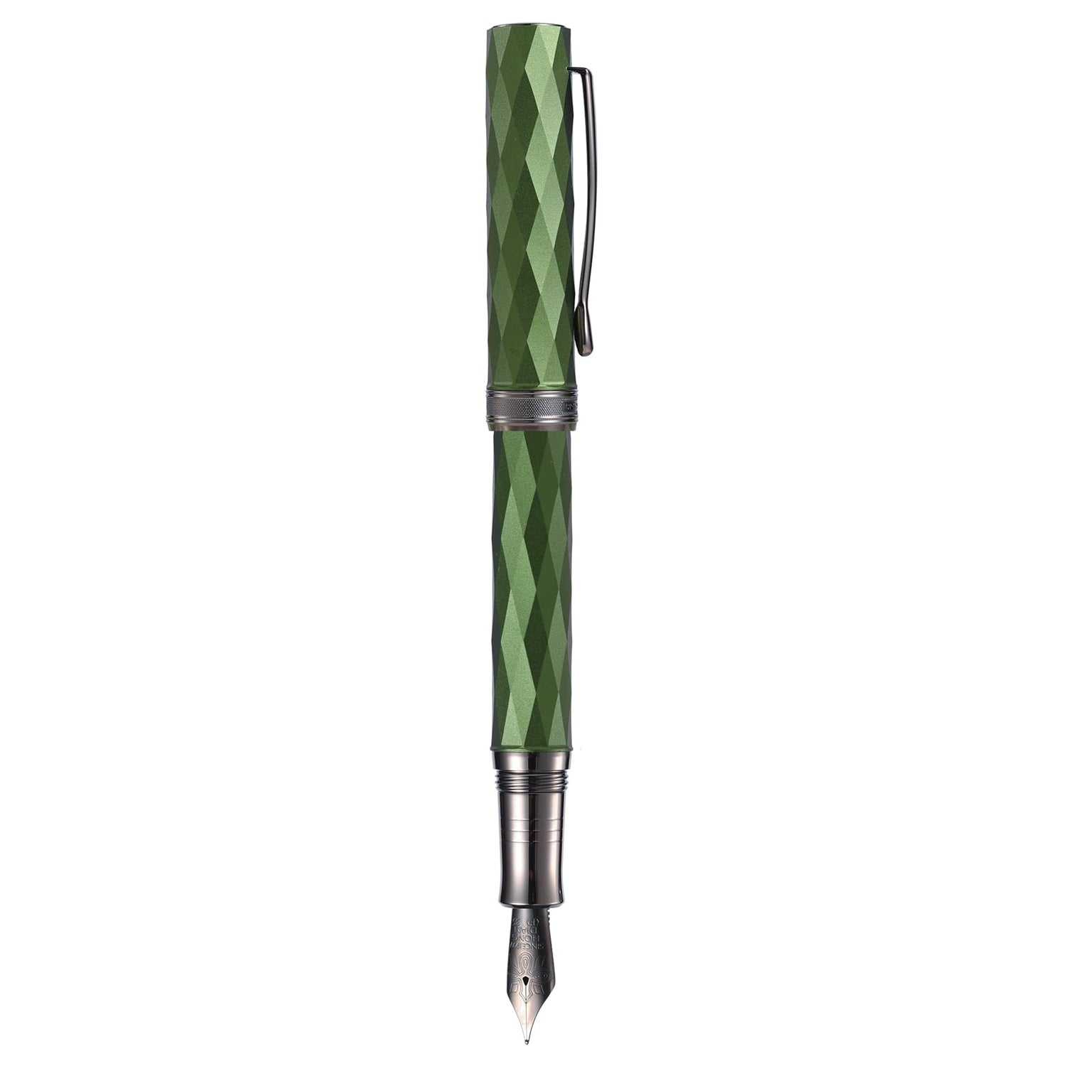Hongdian N11 Louvre Green RT Fountain Pen