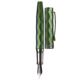 Hongdian N11 Louvre Green RT Fountain Pen