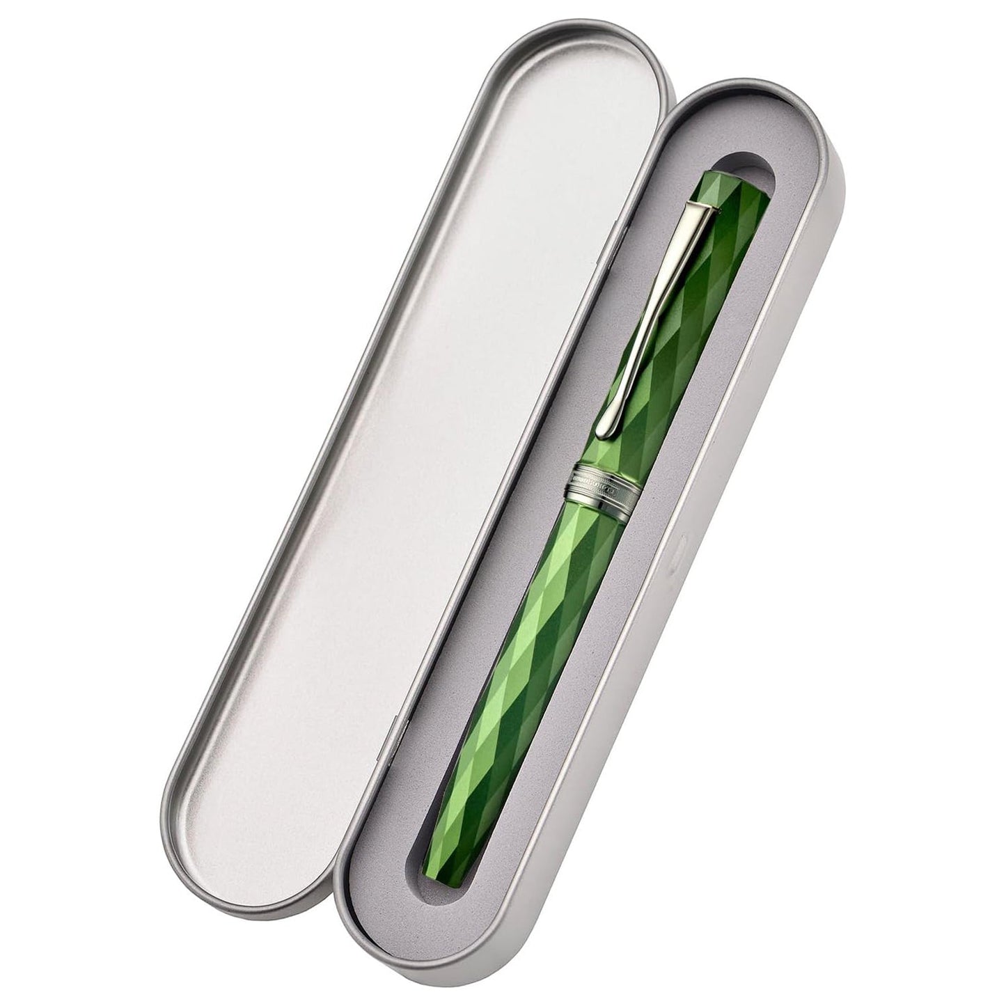 Hongdian N11 Louvre Green RT Fountain Pen