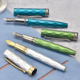 Hongdian N11 Louvre Blue RT Fountain Pen